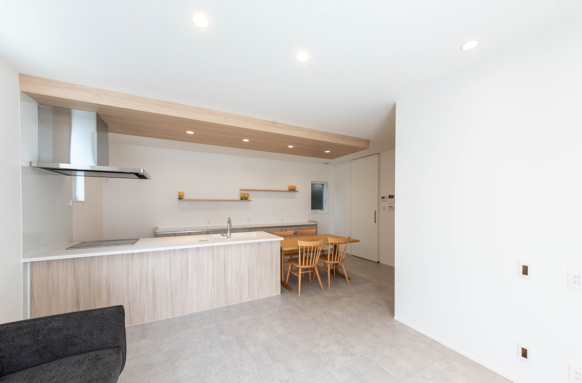 安江 瞬間的に美しさを感じられる家