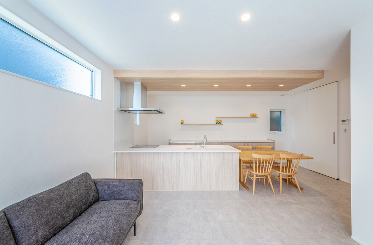 安江 瞬間的に美しさを感じられる家