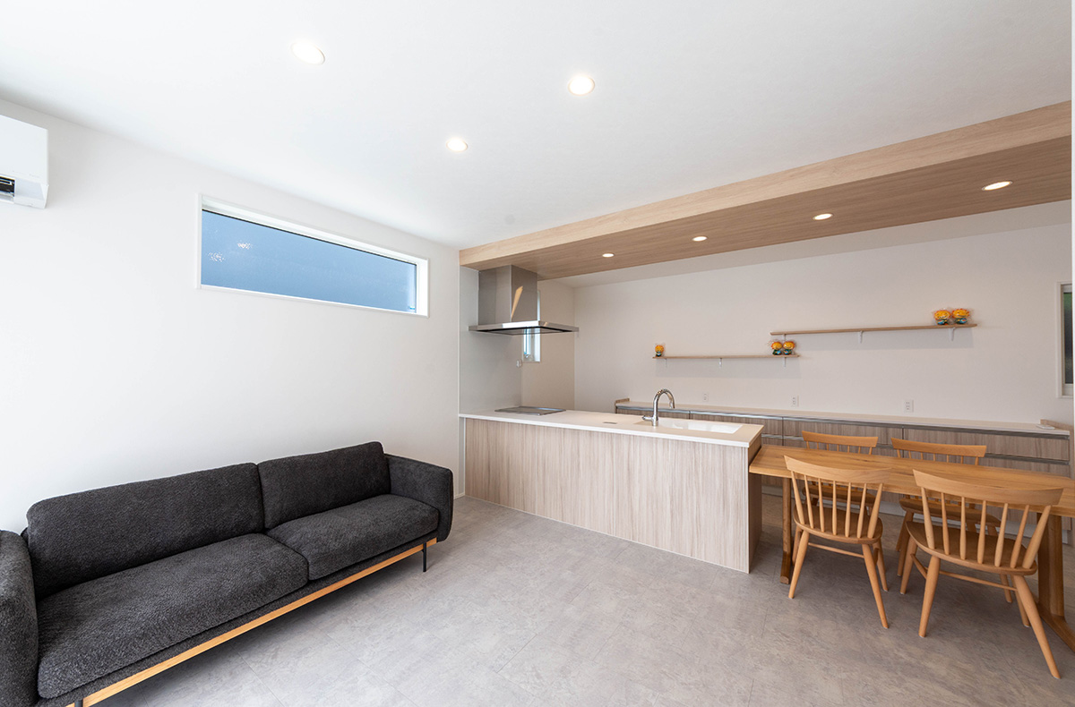 安江 瞬間的に美しさを感じられる家