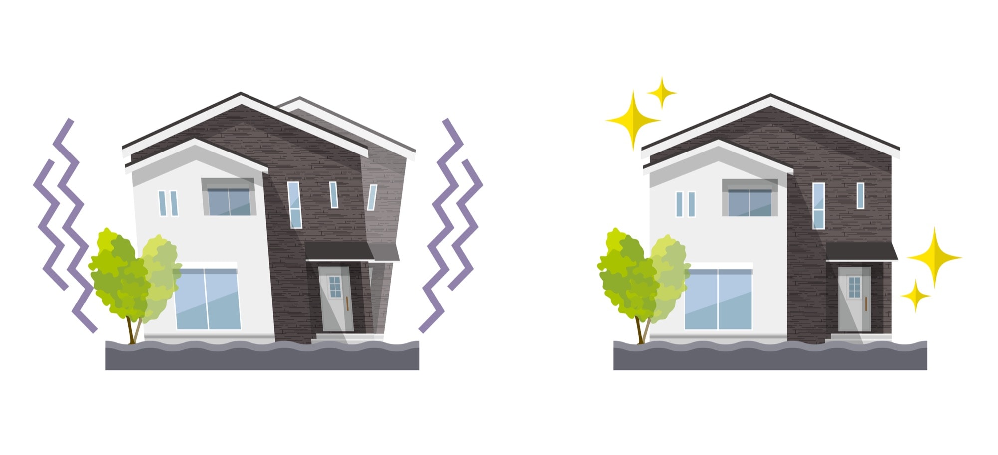 耐震性の高い住宅のイメージ